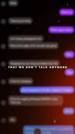 we don't talk anymor