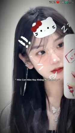 Mèo Con Lười Học 