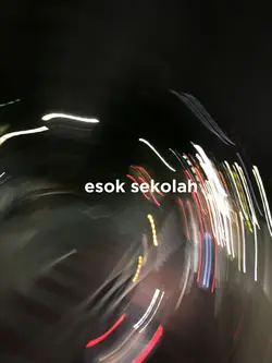 esok sekolah