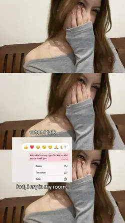 but, i cry in myroom