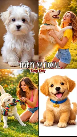 Happy national dog d
