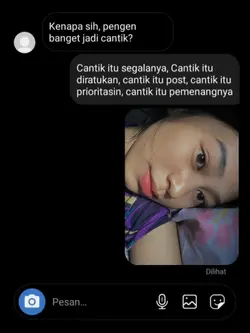 knp si pengn cantik?