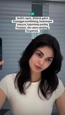 sedikit capek