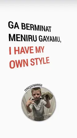 Ga berminat meniru