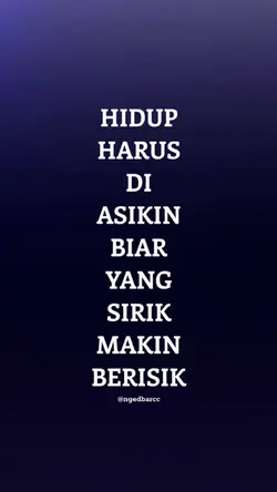 HIDUP HRS DI ASIKIN