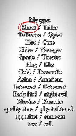my type