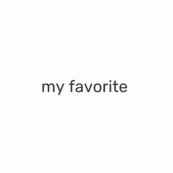 MY FAV GROUPS