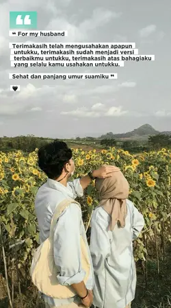 For my husband 