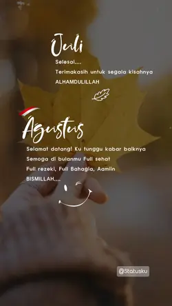Juli - Agustus