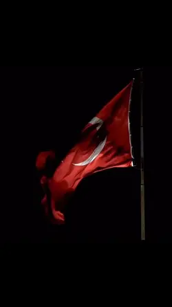 Türk bayrağı şablon