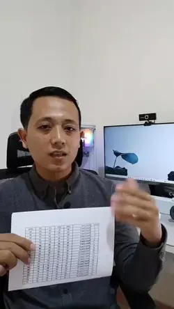 foto exel jadi data 
