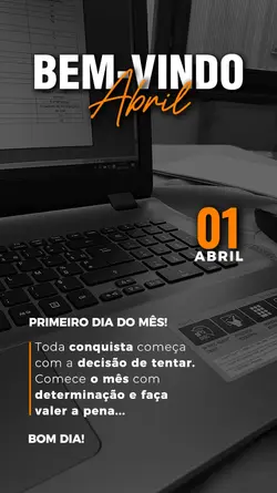Bem-vindo Abril