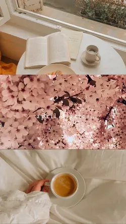 April aesthetic grid