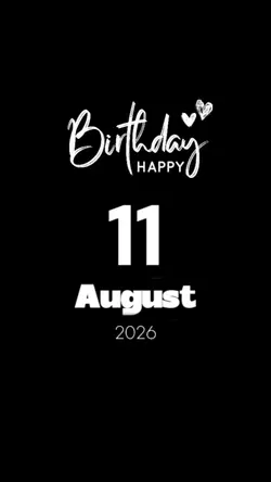 birthday 11 august