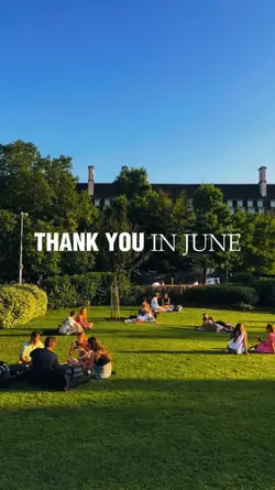 THANK YOU JUNE