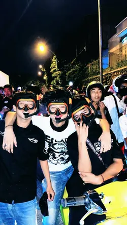 Stiker penyelam