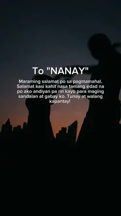 To "Nanay"