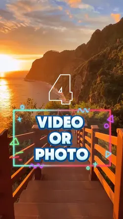 4 video or photo 