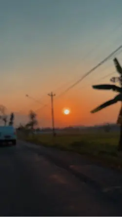 Sunset esthetic