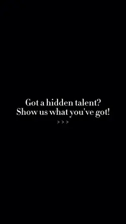 what you've got!