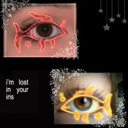 Lost in your iris