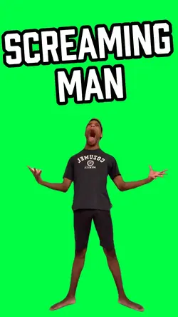 MAN SCREAMING