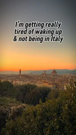 Tired 🇮🇹 Not In Italy