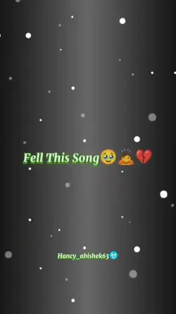 Sad Song....