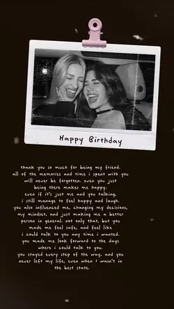 Birthday Bestfriend