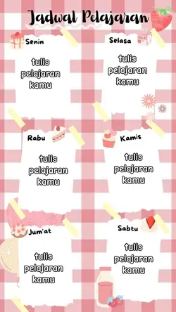 Jadwal Pelajaran