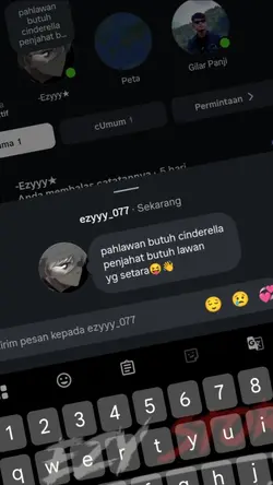 butuh lawan setara