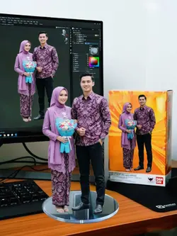 foto viral 3d AI