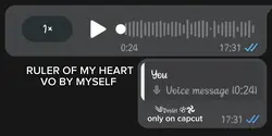 ruler of my heart.
