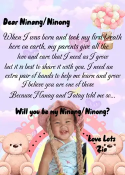 Baptism invitation 