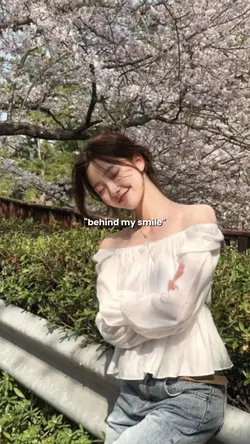 behind my smile 