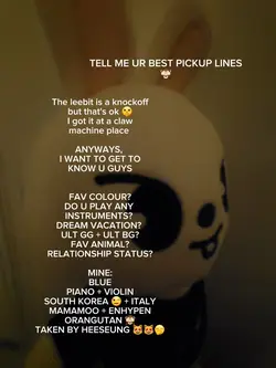TELL ME ABT URSELF