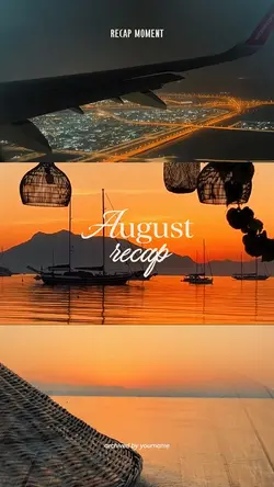 August recap trends