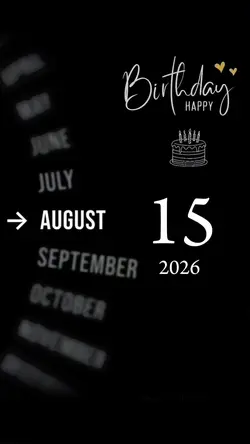 Hbd 15 August 2026
