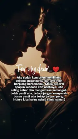 For my dear