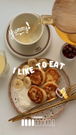 I like to eat
