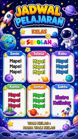 Jadwal Pelajaran
