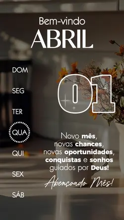Bem Vindo Abril