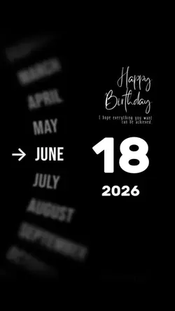 Hbd 18 June 2026 