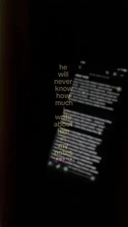 he will never 