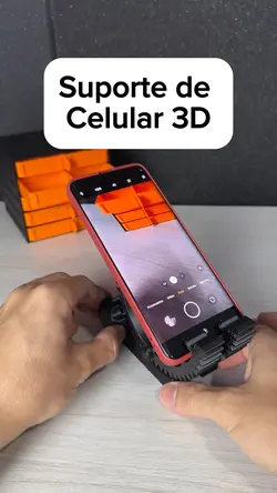 Suporte celular 3d