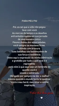 Feliz dia dos Pais 
