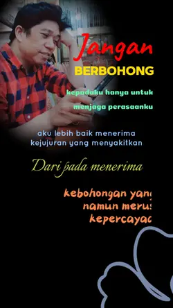 jangan bohong padaku