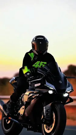 Cinematic Motorcycle