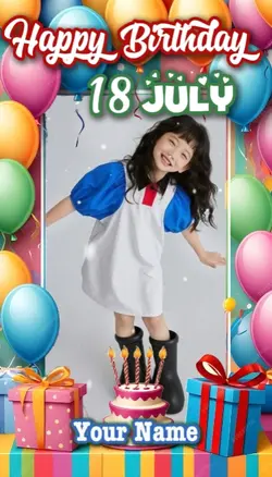 Birthday 18 July