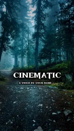 cinematic forest